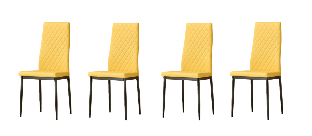 Harley Extendable Dining Table with 4 Emily Chairs