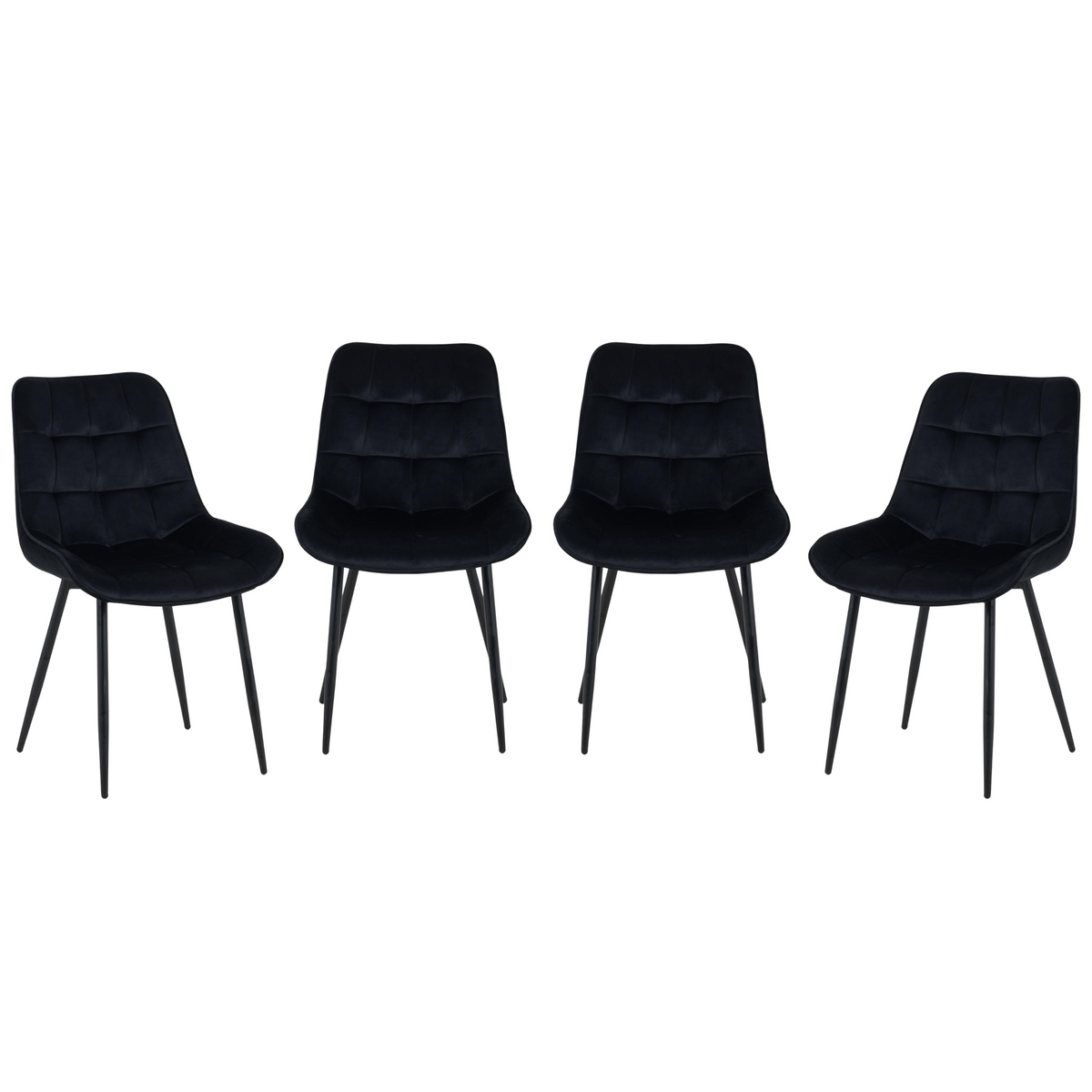 Harley Extendable Dining Table with 4 Erica Chairs