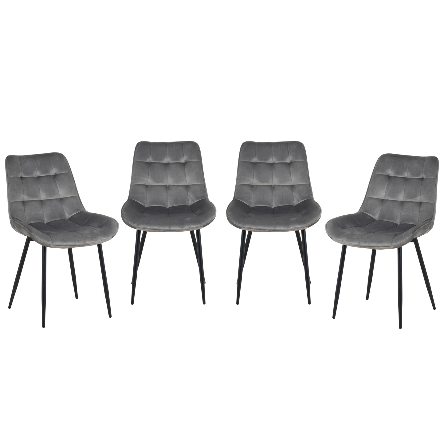 Harley Extendable Dining Table with 4 Erica Chairs