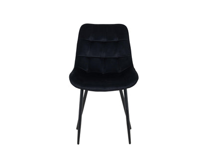 Colorado Dining Table with 4 Erica Velvet Chairs