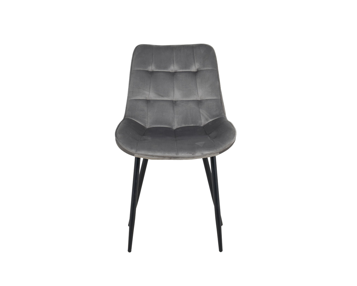 New York Dining Table with 4 Erica Velvet Chairs