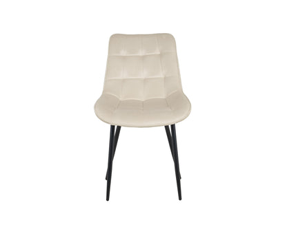 Erica Plush Velvet Comfort Dining Chairs - Set of 4