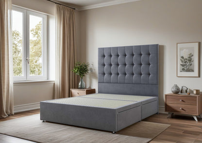 Montgomery Divan Bed Set with 2 Drawers and headboard - Choice of Mattress