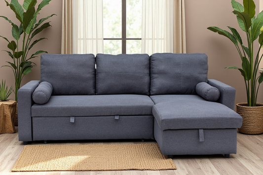 Manhattan 3 Seat Corner Sofa Bed Set - Left or Right - Madefor.Living