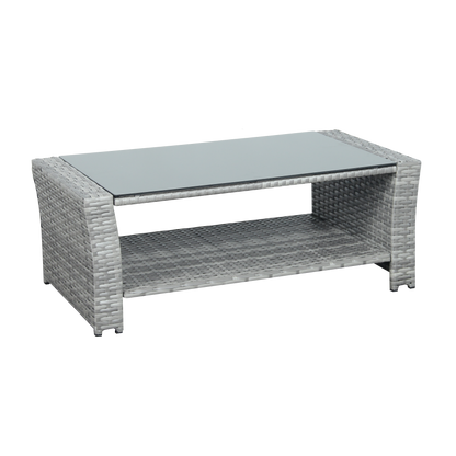 The Wilmslow 4 Seat Rattan Sofa Lounge Set - Madefor.Living