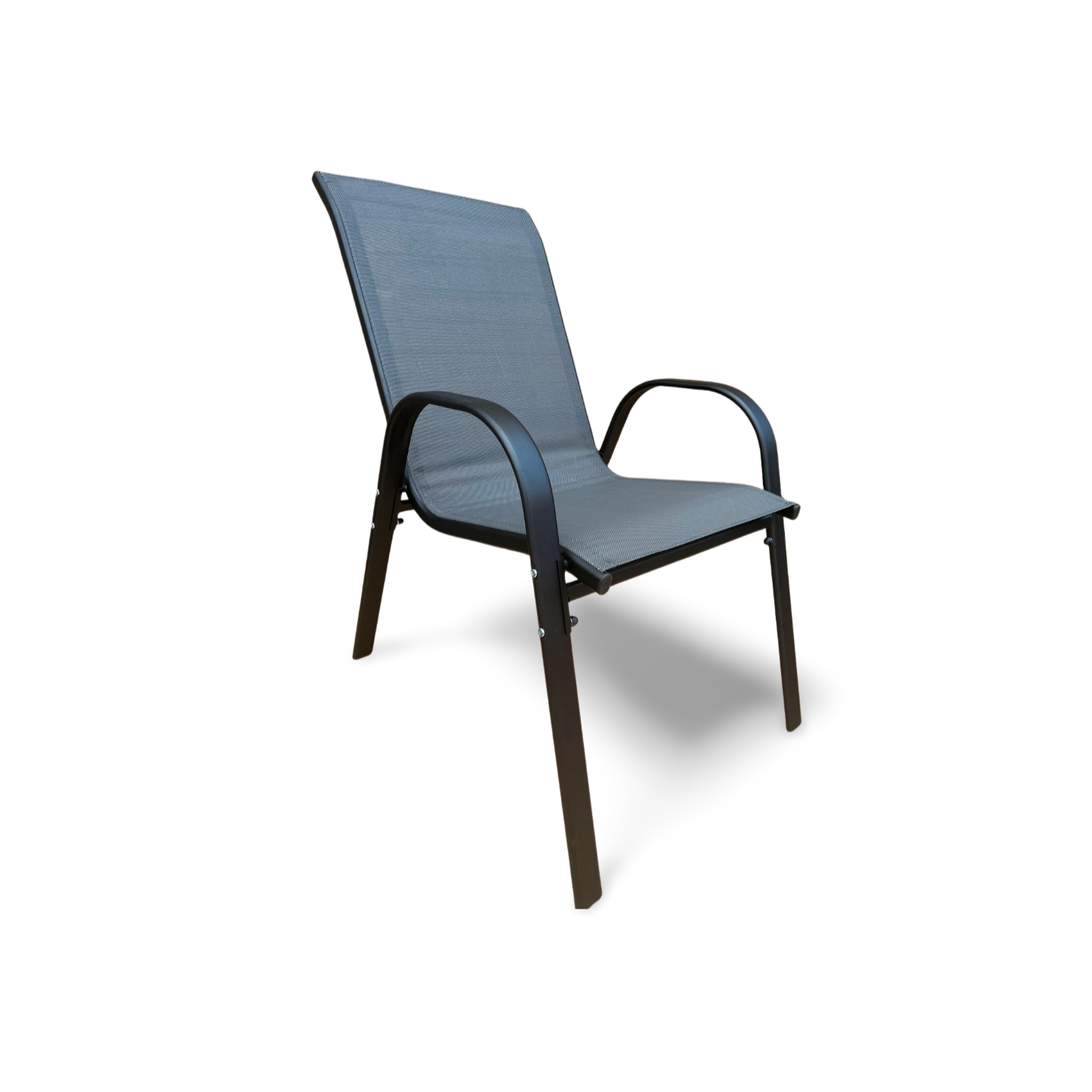 Grey Stacking Garden Dining Chairs - Madefor.Living