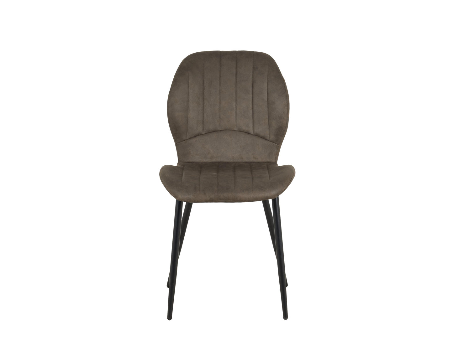 Jaydn Distressed Leather Comfort Dining Chairs - Set of 4