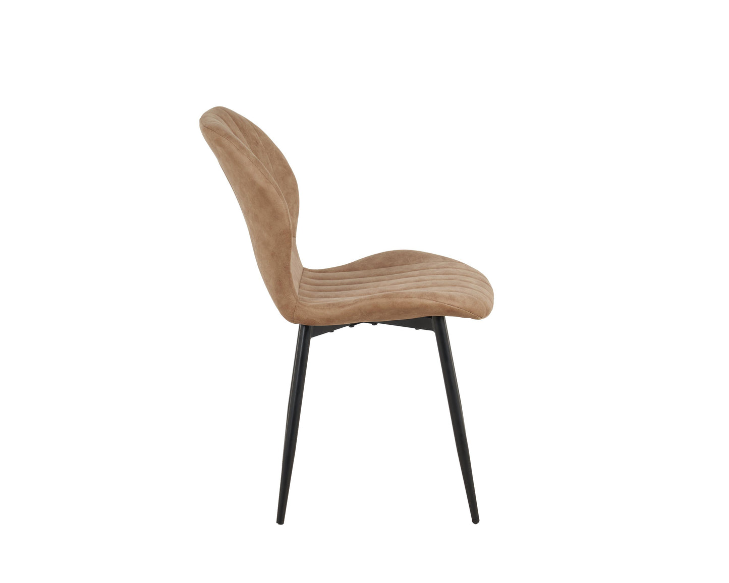 Jaydn Distressed Leather Comfort Dining Chairs - Set of 4