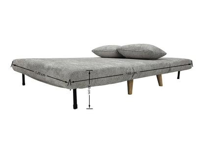 Joshua Duo Two Seat Sofa Bed - Grey - Madefor.Living