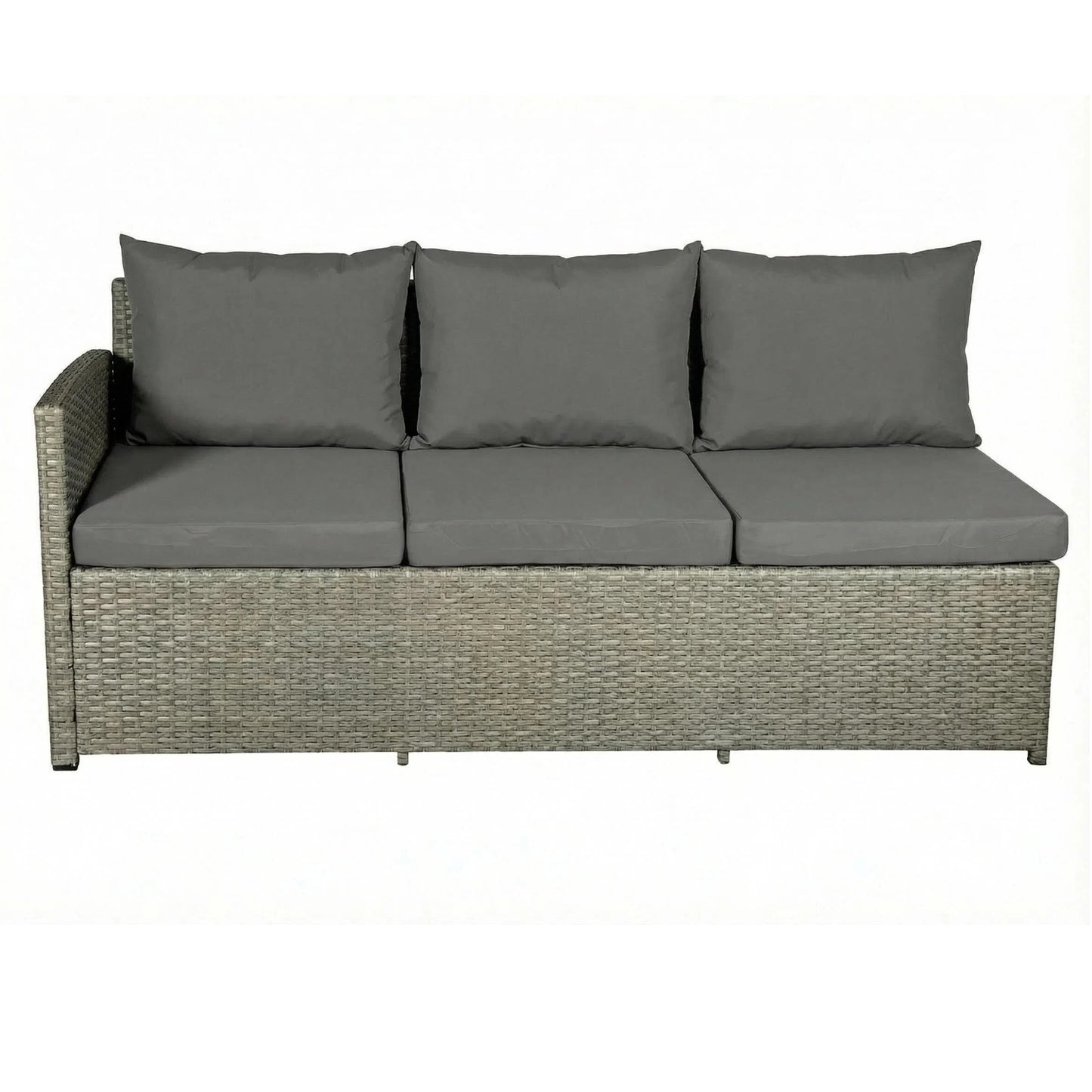 The Knutsford 9 Seat Corner Rattan Dining Set - Madefor.Living