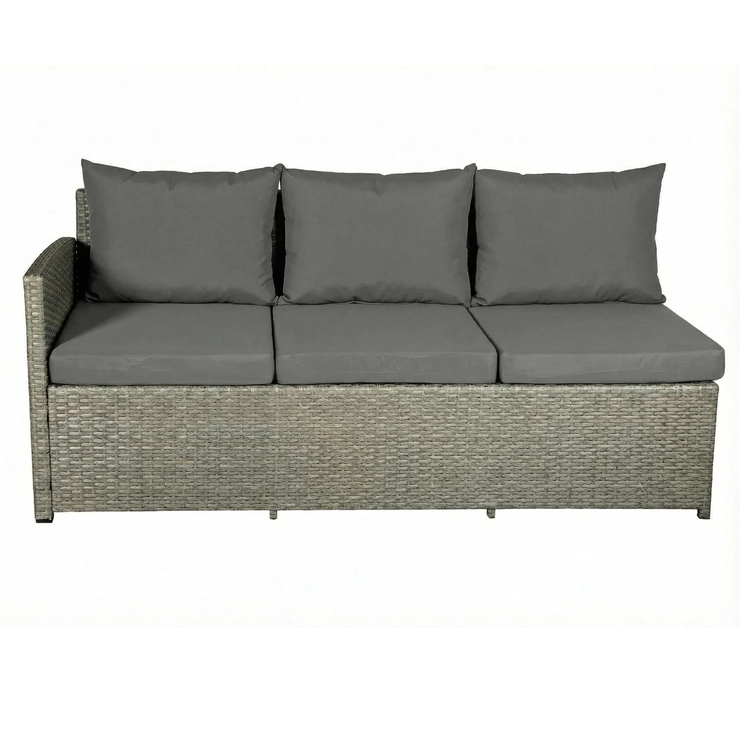 The Knutsford 9 Seat Corner Rattan Dining Set - Madefor.Living