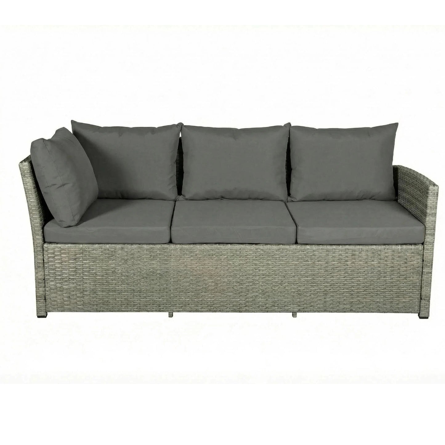 The Knutsford 9 Seat Corner Rattan Dining Set - Madefor.Living