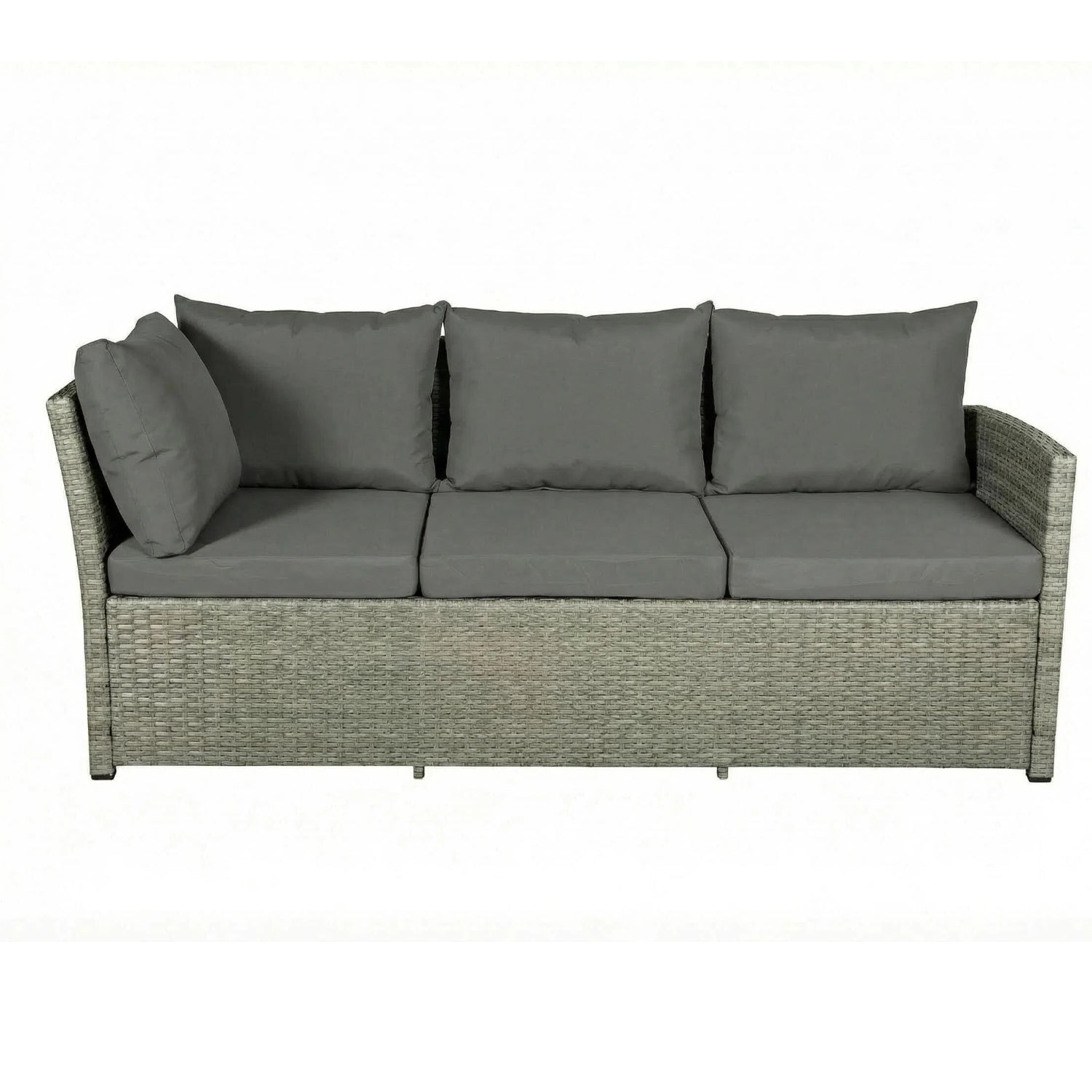 The Knutsford 9 Seat Corner Rattan Dining Set - Madefor.Living