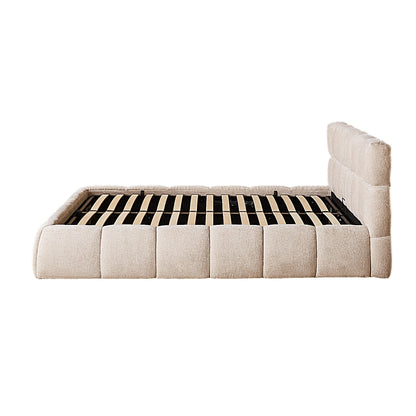 The Maya Plush Ottoman Bed with Sleeply Hybrid Pocket Sprung Mattress – Double & King (Package Deal)