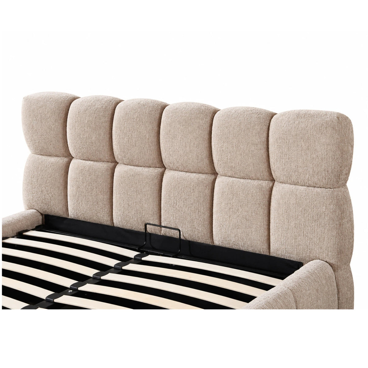 The Maya Plush Ottoman Bed with Sleeply Hybrid Pocket Sprung Mattress – Double & King (Package Deal)