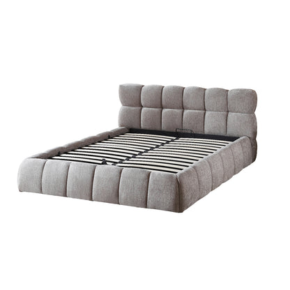 The Maya Plush Ottoman Bed with Sleeply Hybrid Pocket Sprung Mattress – Double & King (Package Deal)