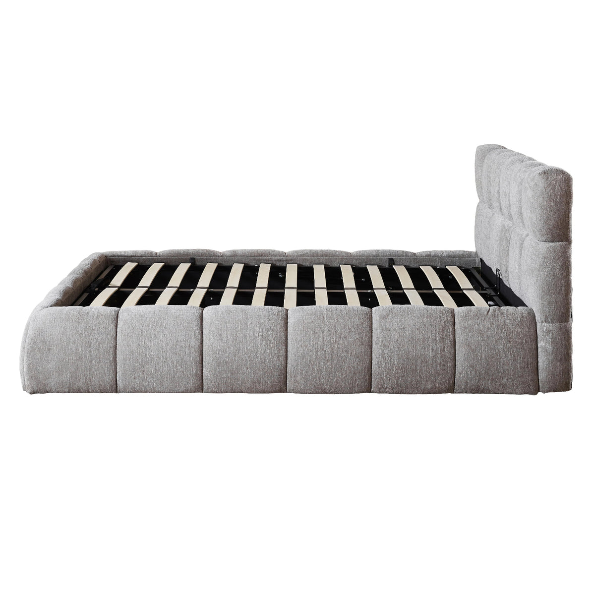 The Maya Plush Ottoman Bed with Sleeply Hybrid Pocket Sprung Mattress – Double & King (Package Deal)