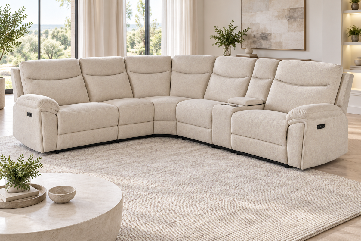 Monty Reclining Corner Sofa