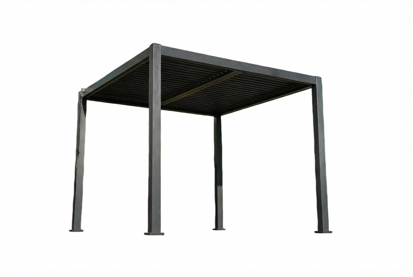 3m x 3m Aluminium Pergola with Manual Louvre Roofing - Madefor.Living