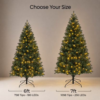 Richmond Fir Winter Pre-Lit Artificial Christmas Tree