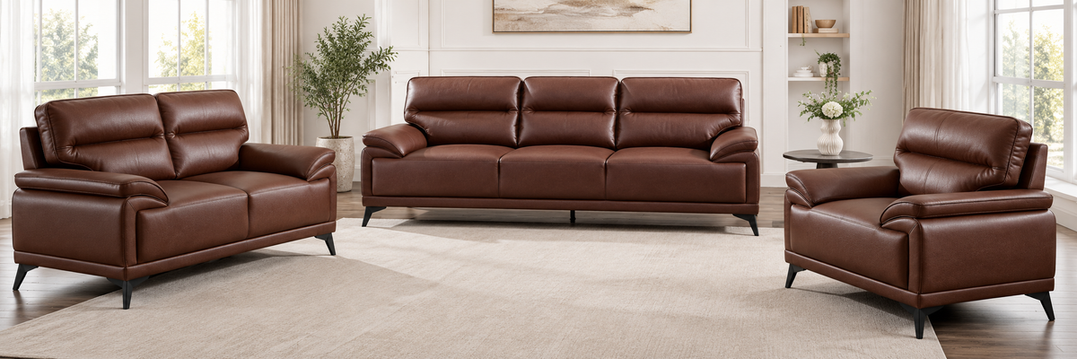 Arlo Leather Air Sofa Collection