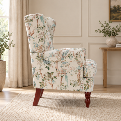 Aviary Bird Wingback Chair