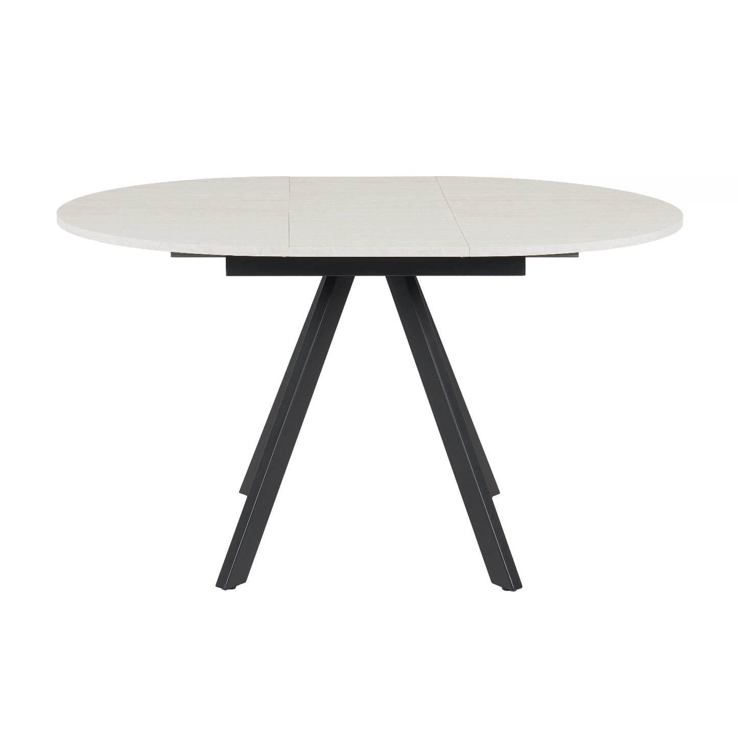 Harley Extendable Dining Table  with 4 Charlotte Velvet Chairs
