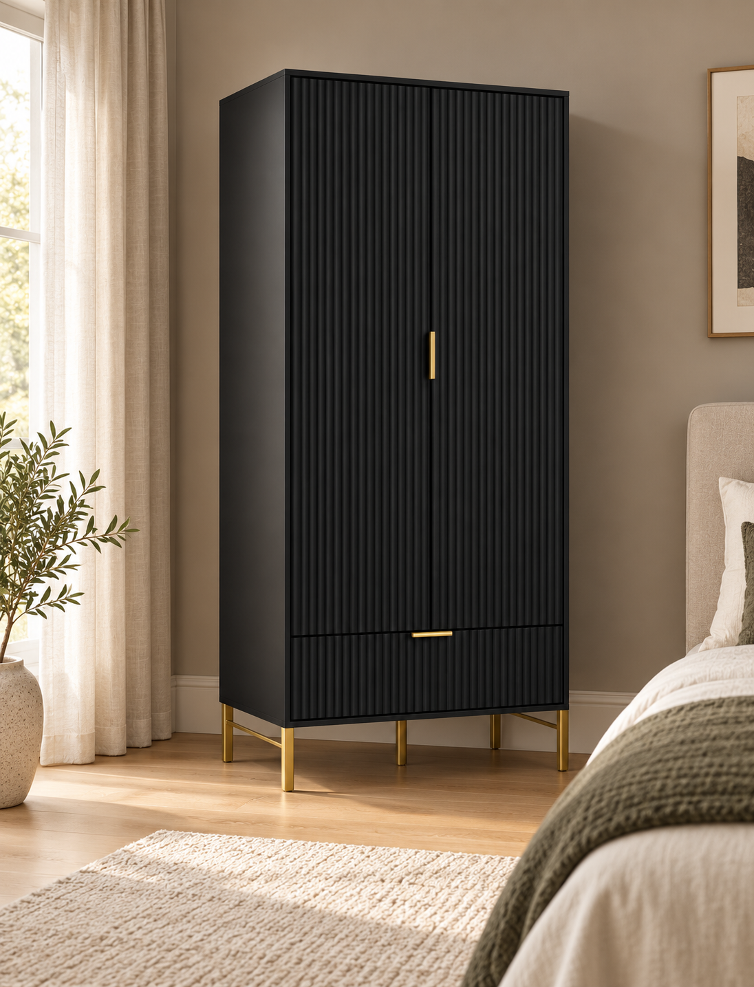 Jake-James Double Wardrobe