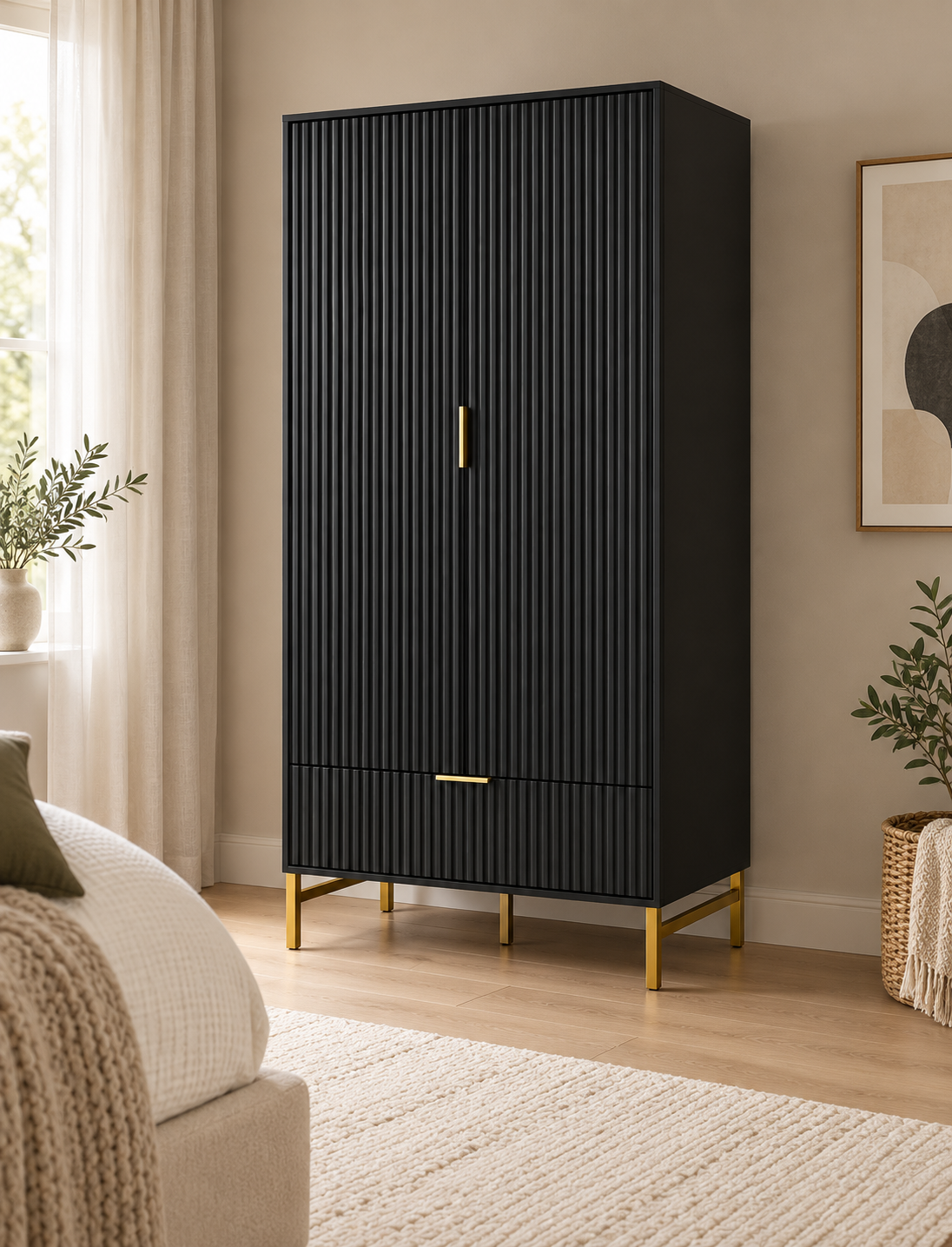 Jake-James Double Wardrobe