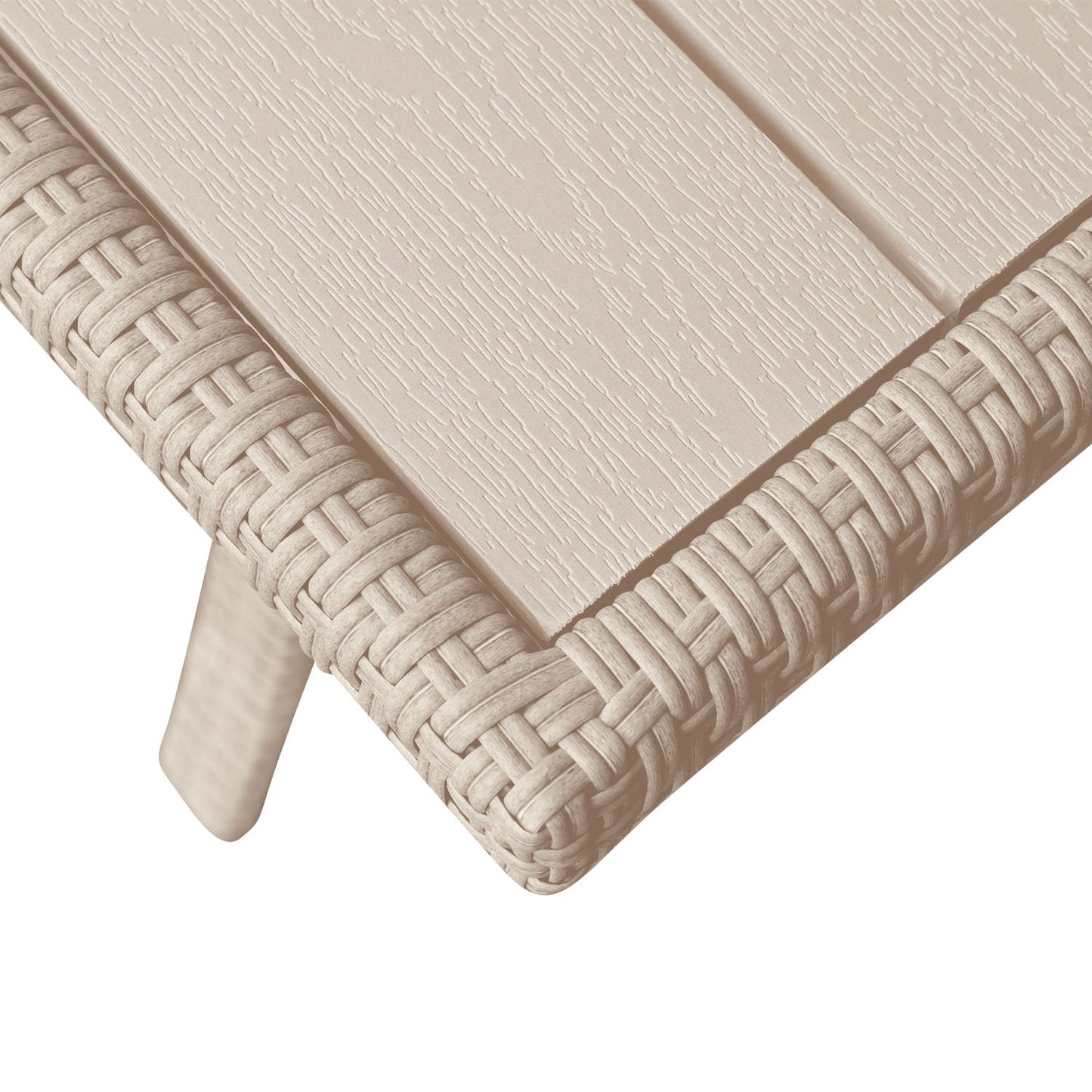 York 8 Seat grey rattan corner sofa dining set - Madefor.Living