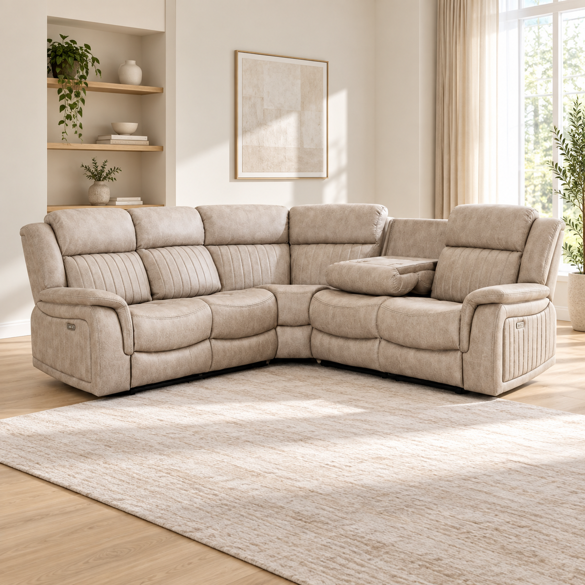 Elizabeth-Ann Electric Reclining Corner Suite