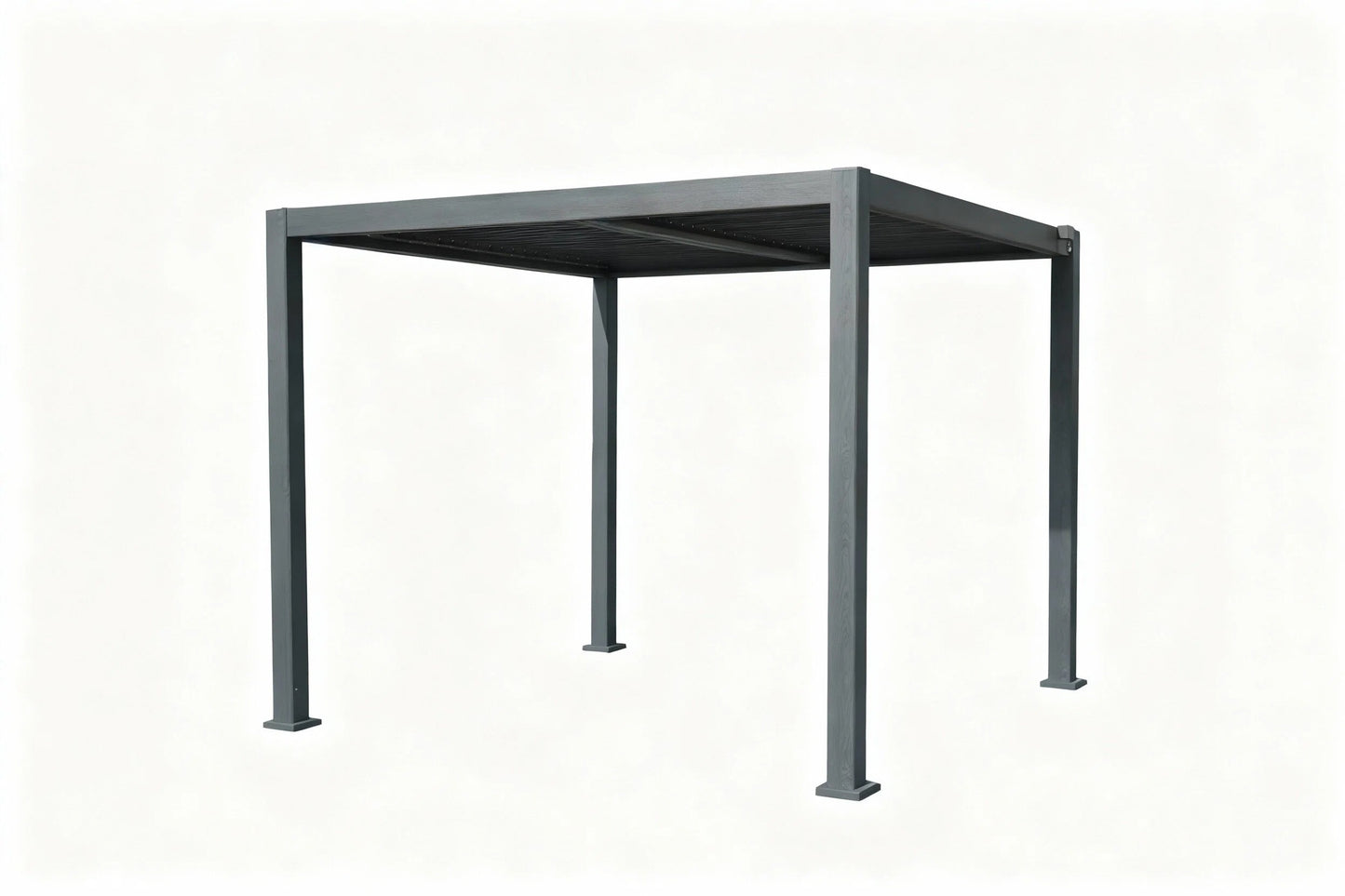 3m x 3m Aluminium Pergola with Manual Louvre Roofing - Madefor.Living