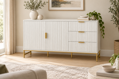 The Maddison Ridged Sideboard