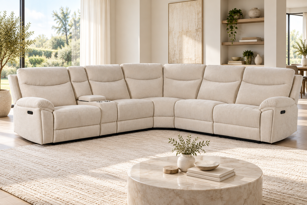 Monty Reclining Corner Sofa