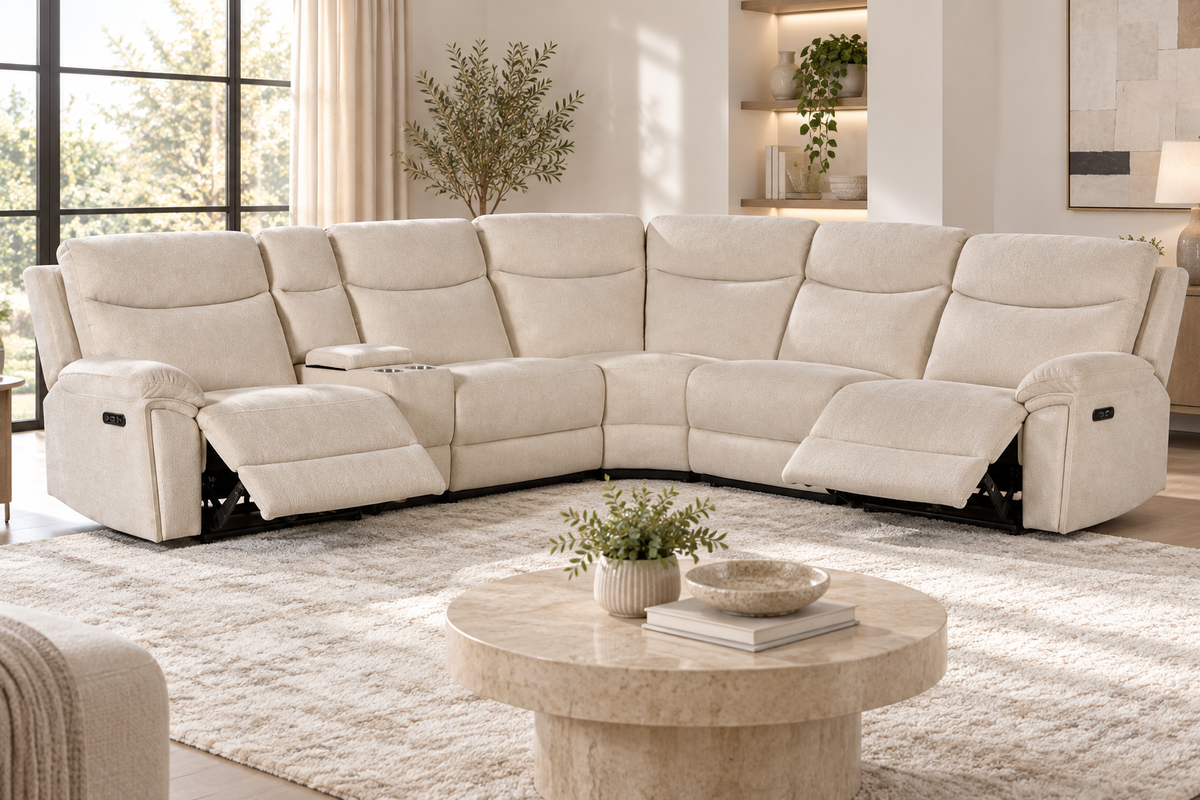 Monty Reclining Corner Sofa
