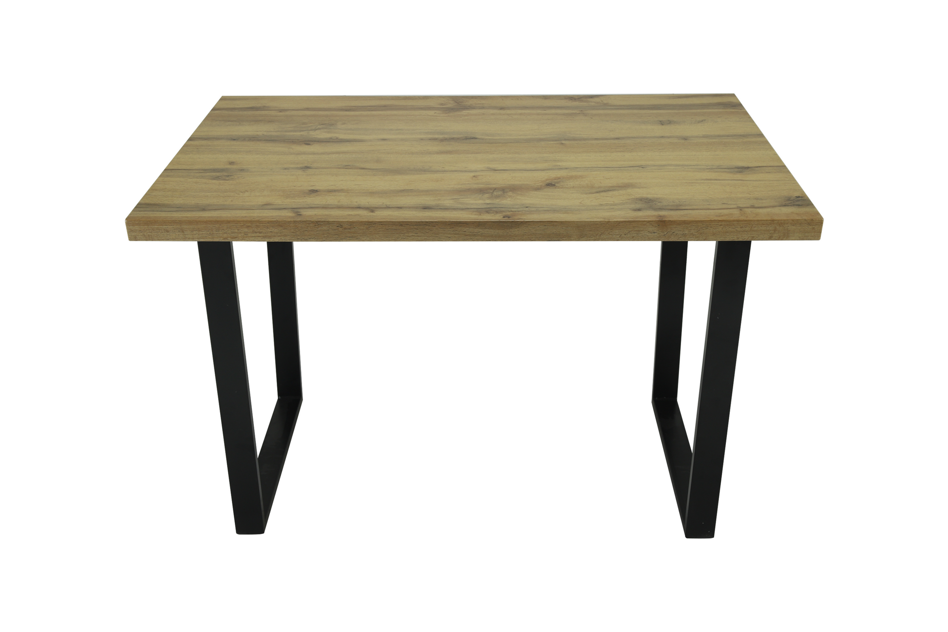 Colorado Oak Dining Table with Industrial Black Legs - Madefor.Living