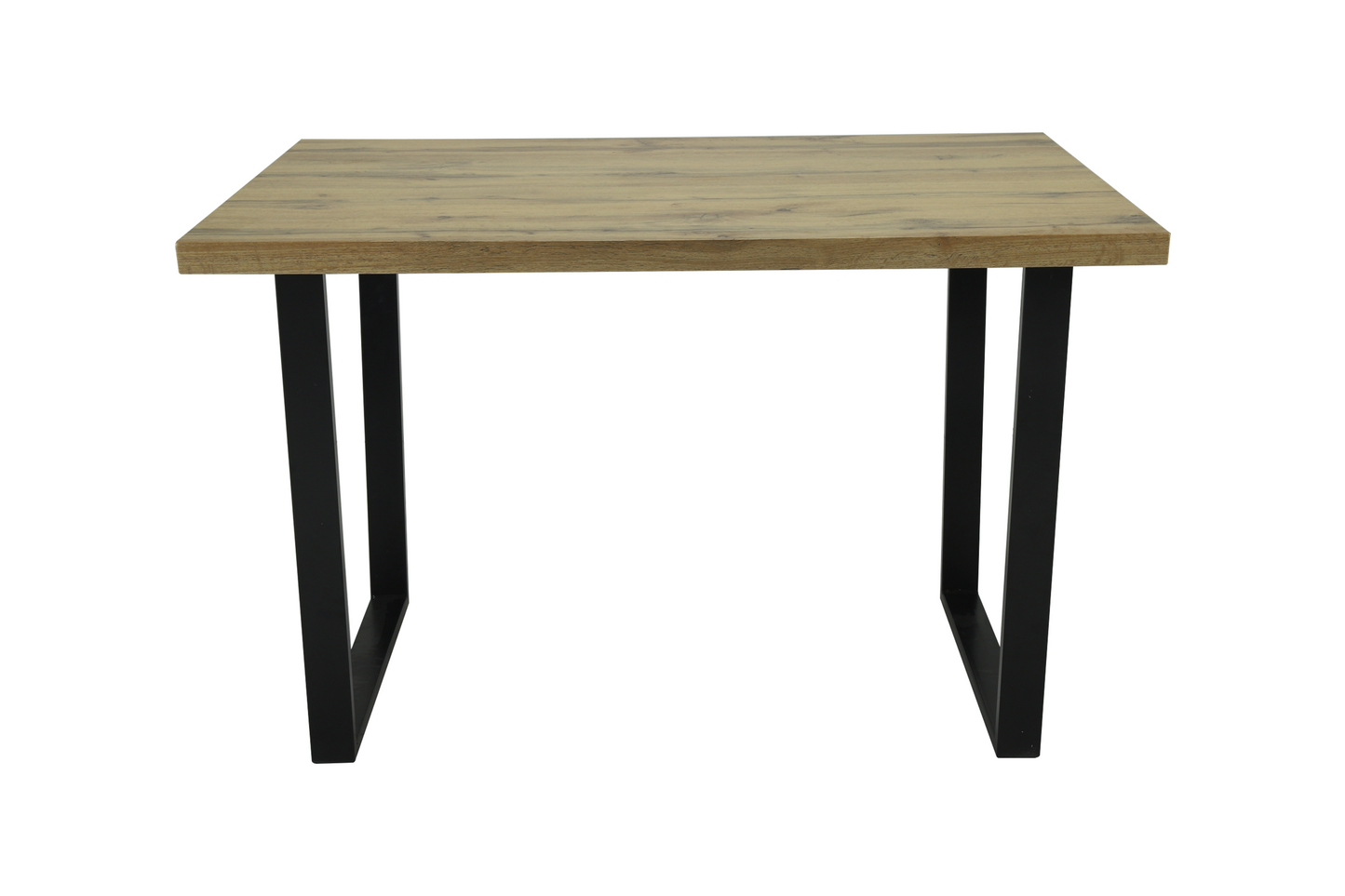 Colorado Oak Dining Table with Industrial Black Legs - Madefor.Living
