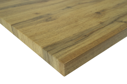 Colorado Oak Dining Table with Industrial Black Legs - Madefor.Living