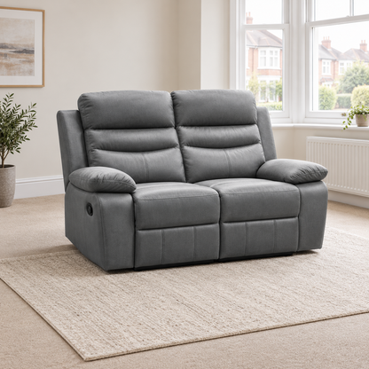 Sadie Leather Reclining Suite