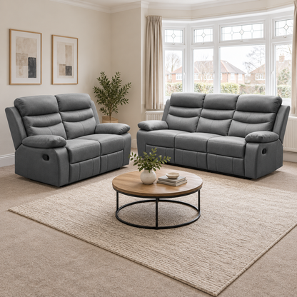 Sadie Leather Reclining Suite