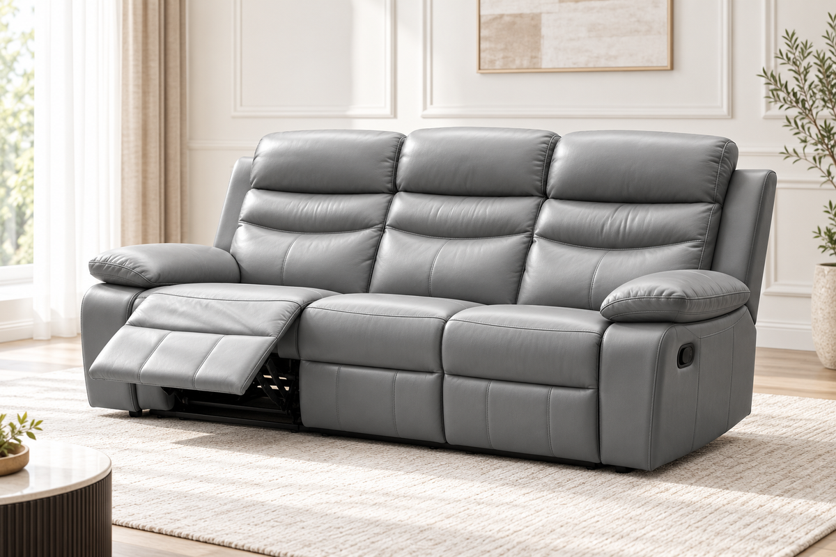 Sadie Leather Reclining Suite